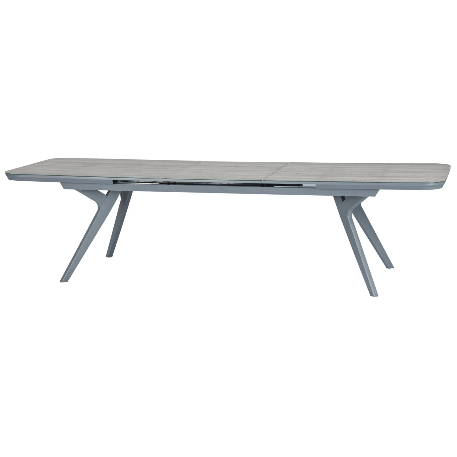 Table De Jardin Extensible Aluminium Pulpy (299 X 100 Cm) - Gris 7 Table De Jardin Extensible Aluminium Pulpy (299 X 100 Cm) - Gris – Image 5