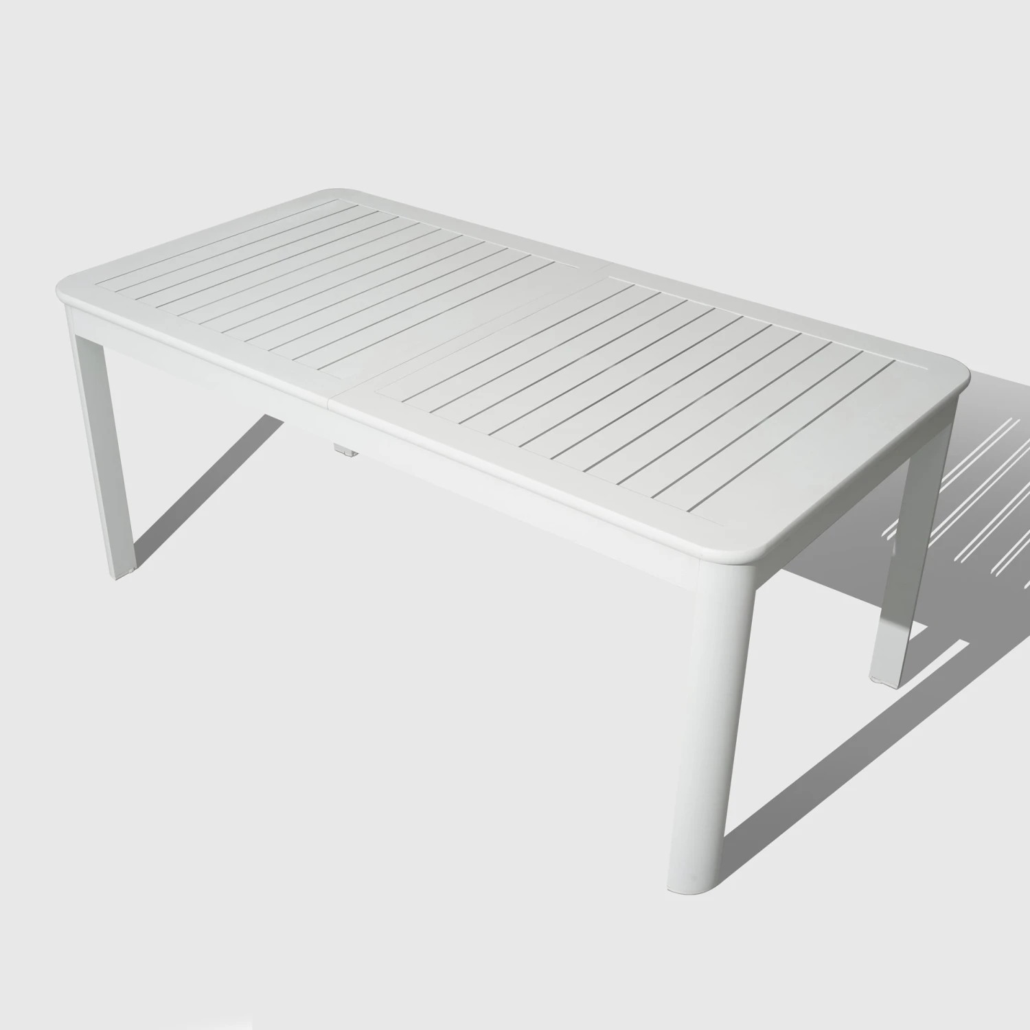 Table De Jardin Extensible 10 Places Verona (280 X 95 Cm) - Blanche 9 Table De Jardin Extensible 10 Places Verona (280 X 95 Cm) - Blanche – Image 7