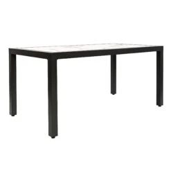 Table De Jardin 6 Places Aluminium/Céramique Torano (162 X 87 Cm) - Gris Anthracite/Blanc 12 Table De Jardin 6 Places Aluminium/Céramique Torano (162 X 87 Cm) - Gris Anthracite/Blanc -Default Template 7 99749 1621516765