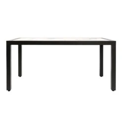 Table De Jardin 6 Places Aluminium/Céramique Torano (162 X 87 Cm) - Gris Anthracite/Blanc 13 Table De Jardin 6 Places Aluminium/Céramique Torano (162 X 87 Cm) - Gris Anthracite/Blanc -Default Template 7 99749 1621516805