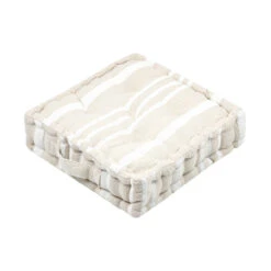 Coussin De Sol (45 X H10 Cm) Manduel Blanc