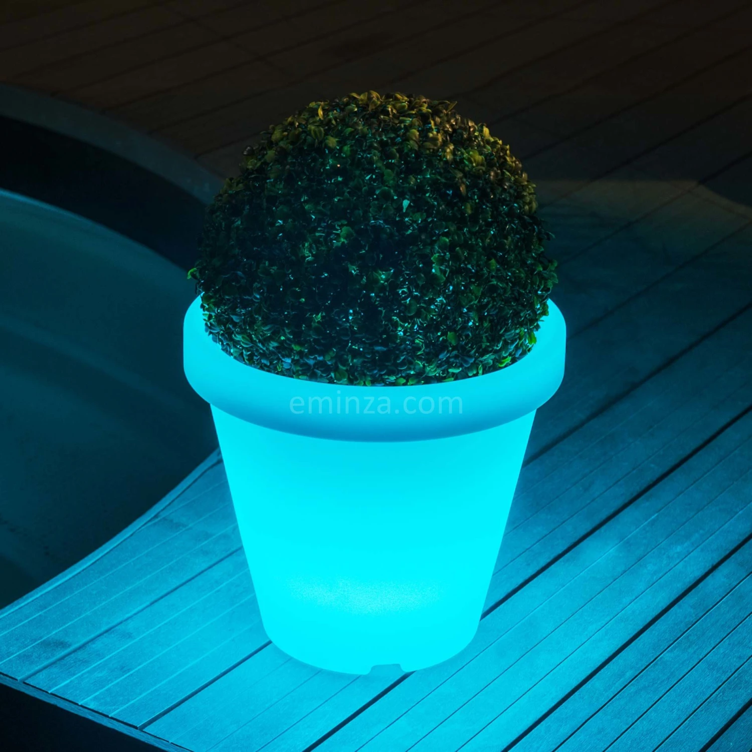 Cache Pot Cali 18 LED (H65 Cm) - Multicouleur 3 Cache Pot Cali 18 LED (H65 Cm) - Multicouleur