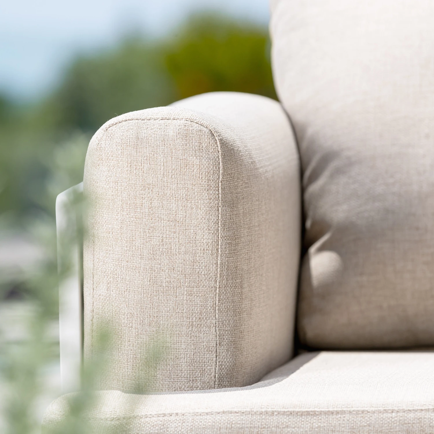 Canapé De Jardin 2 Places Monte Carlo - Blanc 5 Canapé De Jardin 2 Places Monte Carlo - Blanc – Image 4