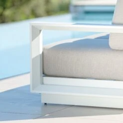 Canapé De Jardin 3 Places Elba - Blanc -Default Template 7 canap de jardin 3 places elba blanc 111461 1655381569