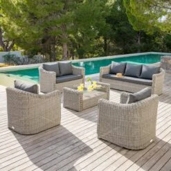 Canapé De Jardin 3 Places Calvi - Gris -Default Template 7 canape de jardin 3 places calvi gris 68552 1582211463