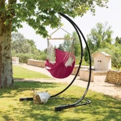 Fauteuil Suspendu Cuenca - Rose Framboise