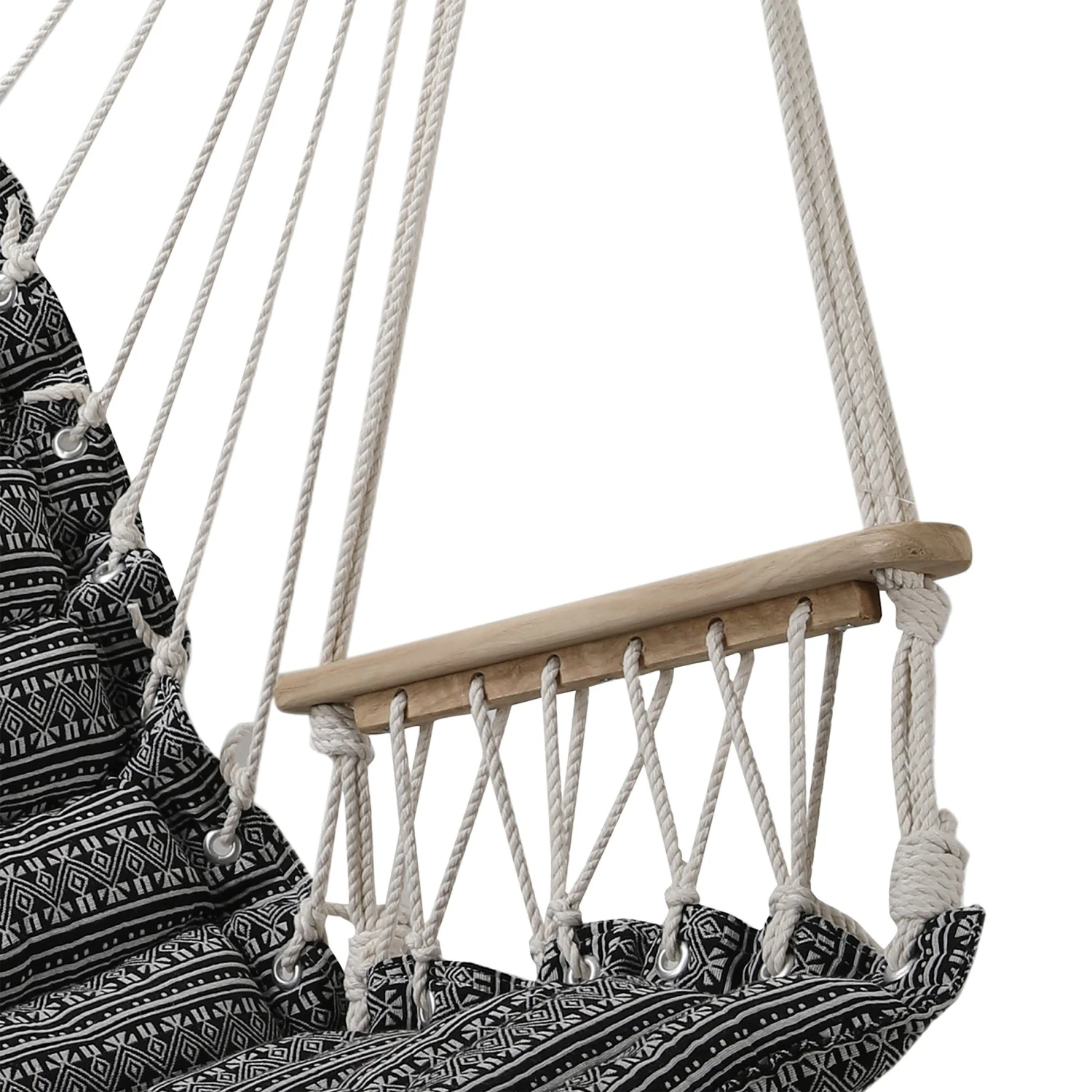 Fauteuil Suspendu Jinja - Noir 5 Fauteuil Suspendu Jinja - Noir – Image 3