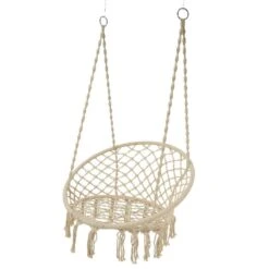 Balancelle Marrakech - Sable -Default Template 7 chaise hamac poly coton p ext avec franges cadre fer dia 19 fini poudre emballe p pce d sac poly avec swingtag 58849
