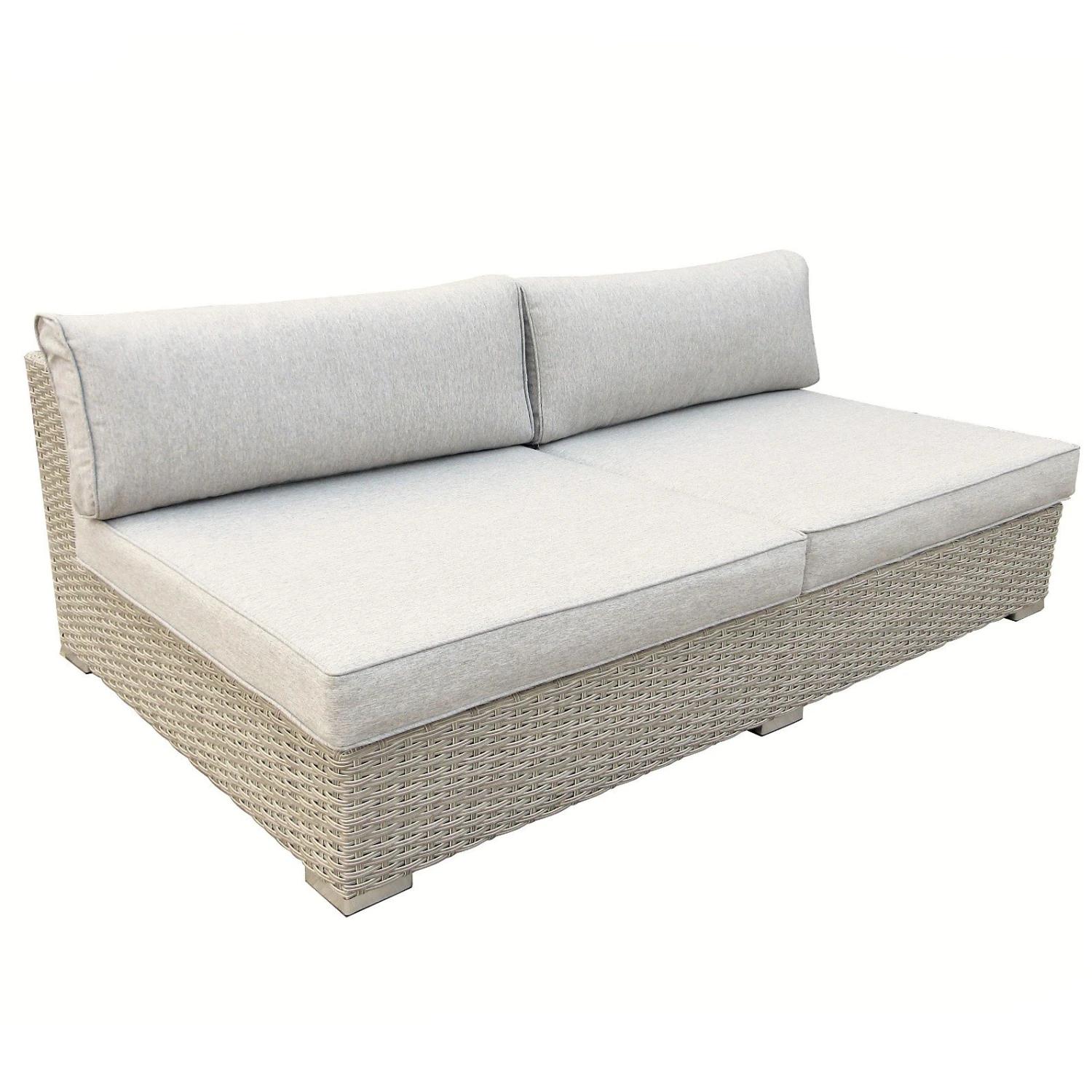 Chauffeuse De Jardin 2 Places Palma - Grise 8 Chauffeuse De Jardin 2 Places Palma - Grise – Image 6