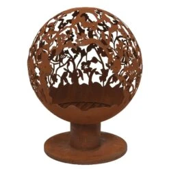 Cheminée Brasero Ajourée Rouille 7 Cheminée Brasero Ajourée Rouille -Default Template 7 chemin e brasero ajour terra dia50 00 h63 00cm rouille 124710 1672237475