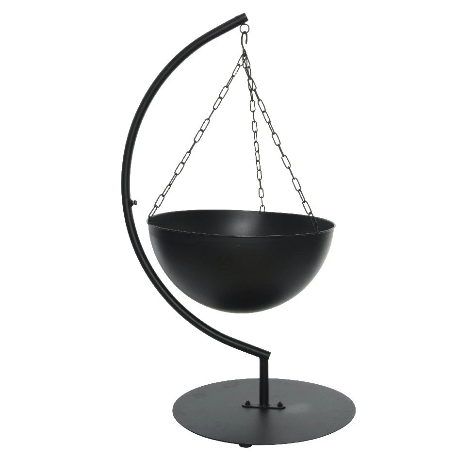 Cheminée Brasero Boule Noir 7 Cheminée Brasero Boule Noir – Image 5