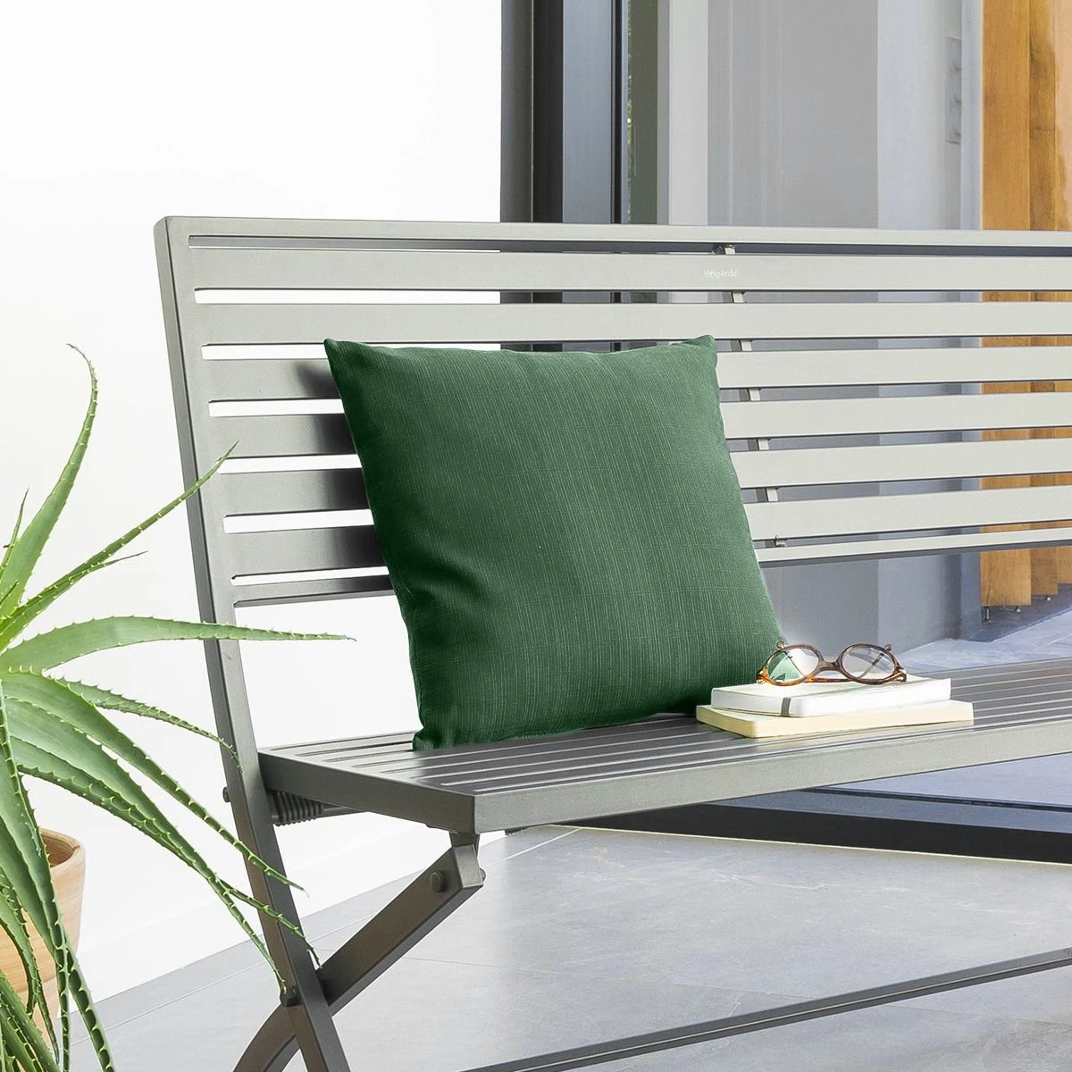 Coussin Carré (40 Cm) Korai Vert Olive 3 Coussin Carré (40 Cm) Korai Vert Olive