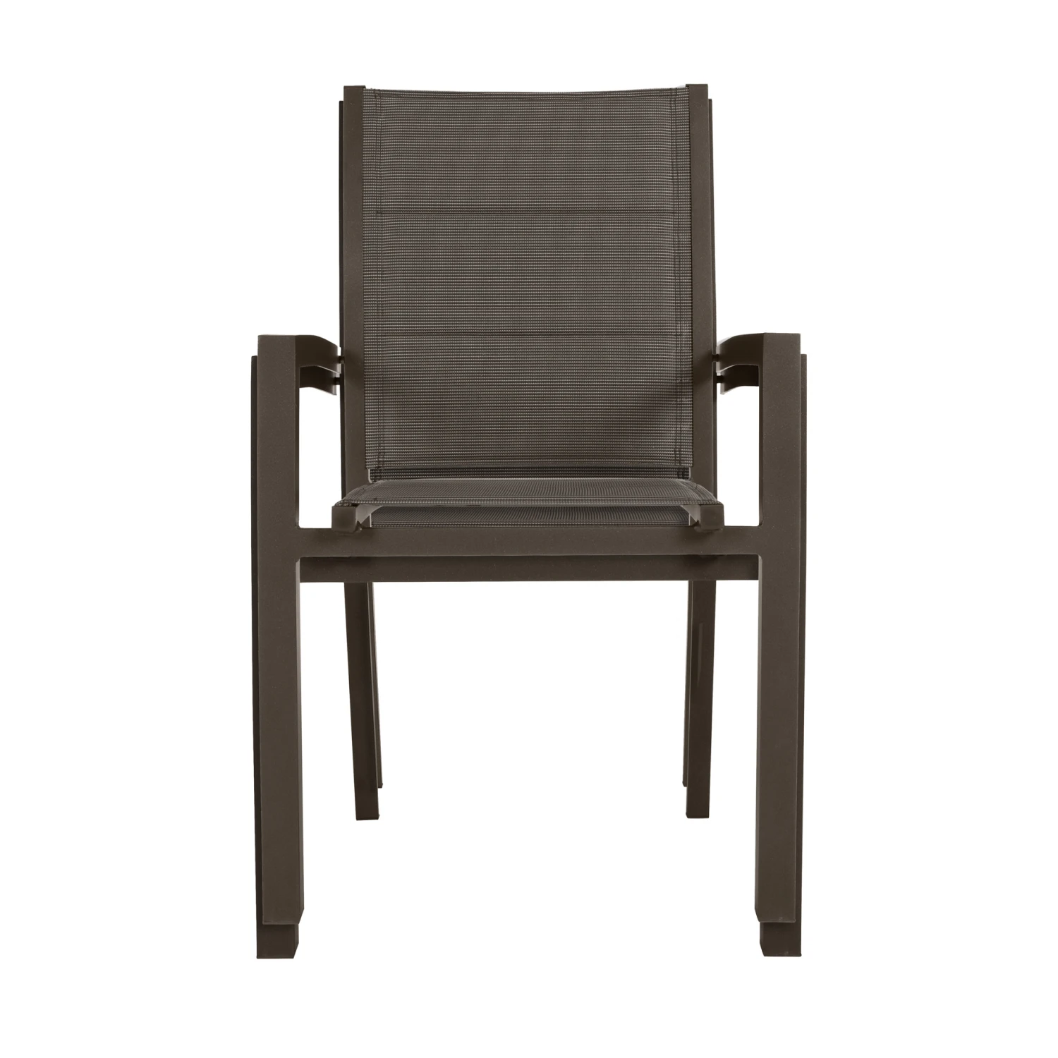 Fauteuil De Jardin Alu Empilable Allure - Taupe Speculoos/Praline 5 Fauteuil De Jardin Alu Empilable Allure - Taupe Speculoos/Praline – Image 3