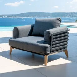 Fauteuil De Jardin Monte Carlo - Anthracite