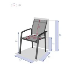 Fauteuil De Jardin Alu Empilable Axiome - Gris Poivre Et Graphite -Default Template 7 fauteuil de jardin alu empilable axiome gris poivre et graphite 68335 1643625195