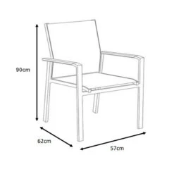 Fauteuil De Jardin Alu Empilable Bali - Gris Anthracite -Default Template 7 fauteuil de jardin alu empilable bali blanc 94489 1667377526 corr