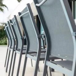 Fauteuil De Jardin Alu Empilable Murano - Gris Anthracite -Default Template 7 fauteuil de jardin alu empilable murano gris anthracite 76466 1648560018