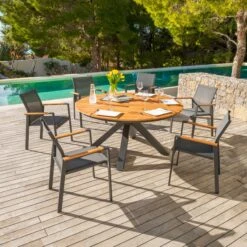 Fauteuil De Jardin Alu Empilable Bali - Gris Anthracite -Default Template 7 fauteuil de jardin bali anthracite 94486 1650539909