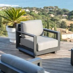 Fauteuil De Jardin Elba - Anthracite