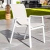 Fauteuil De Jardin Empilable Corfu - Blanc