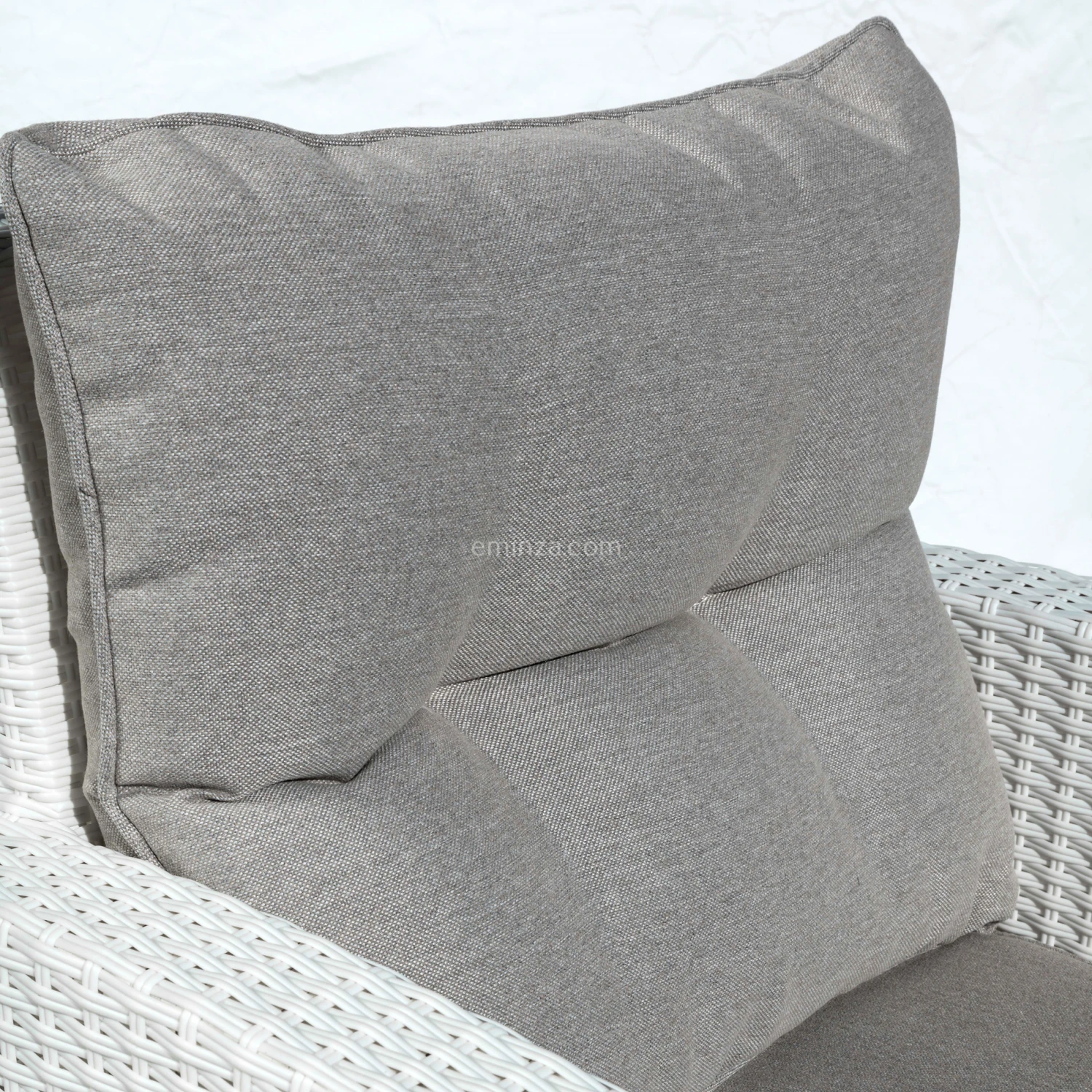 Fauteuil De Jardin Tivoli - Blanc/Taupe 5 Fauteuil De Jardin Tivoli - Blanc/Taupe – Image 3