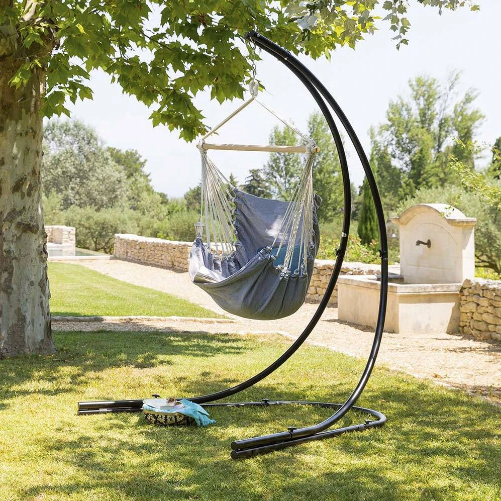 Fauteuil Suspendu Cuenca - Gris Perle 3 Fauteuil Suspendu Cuenca - Gris Perle