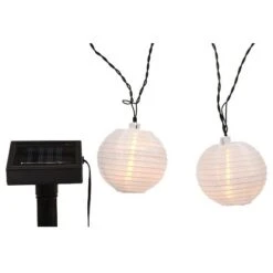 Guirlande Solaire à LED Lanternes - Blanc Chaud -Default Template 7 guirlande solaire a led lanternes blanc chaud 17278 1