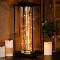 Lanterne Solaire Piwy - Noir