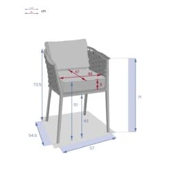 Lot De 2 Fauteuils De Jardin Embruns - Noisette -Default Template 7 lot de 2 fauteuils de jardin embruns noisette 68426 1643636212
