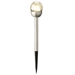 Lot De 6 Bornes De Jardin Solaires Verre Craquelé - Blanc Chaud -Default Template 7 lot de 6 bornes de jardin solaires verre craquel blanc chaud 75686 1660659959