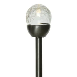 Lot De 6 Bornes De Jardin Solaires Verre Craquelé - Blanc Chaud -Default Template 7 lot de 6 bornes de jardin solaires verre craquele blanc chaud 75686