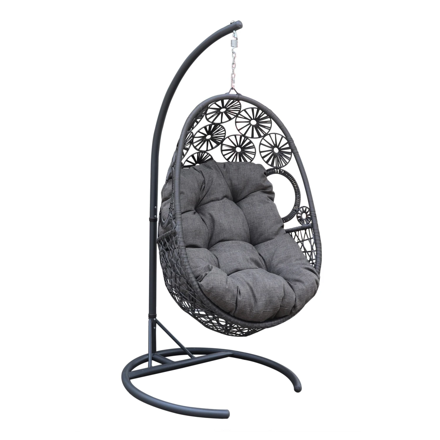 Loveuse Suspendue Paros - Gris Anthracite 5 Loveuse Suspendue Paros - Gris Anthracite – Image 3