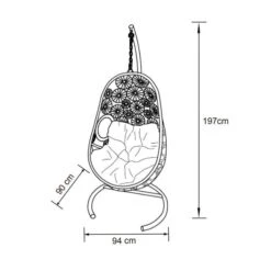 Loveuse Suspendue Paros - Gris Anthracite 9 Loveuse Suspendue Paros - Gris Anthracite -Default Template 7 loveuse suspendue paros gris anthracite 76736 1667901883