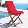 Galette De Chaise Avec Dossier (L90 Cm) Mambo Rouge 2 Galette De Chaise Avec Dossier (L90 Cm) Mambo Rouge -Default Template 7 mambo chaise dossier rouge