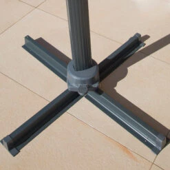 Parasol Déporté Bahia Carré (L3 X 3 M) - Gris Anthracite -Default Template 7 parasol 3x3m fresno anthracite bahia r n anciennement fresno 68608 2