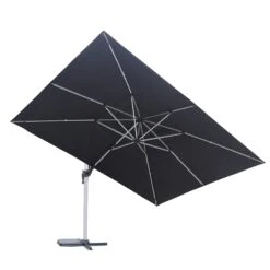 Parasol Déporté à LED Yucatan Rectangulaire (L4 X 3 M) - Gris Anthracite 15 Parasol Déporté à LED Yucatan Rectangulaire (L4 X 3 M) - Gris Anthracite -Default Template 7 parasol decentre yucatan 3x4m avec led anthracite 94609 1643725915