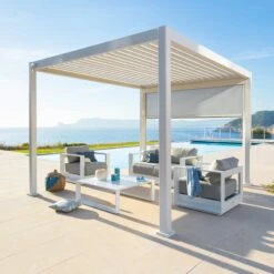 Pergola Evora PM (3,6 X 3,6 M) - Blanc