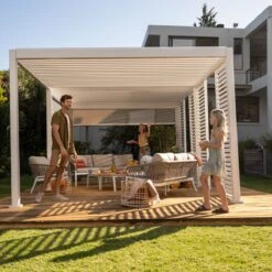 Pergola Evora PM (3,6 X 3,6 M) - Blanc 12 Pergola Evora PM (3,6 X 3,6 M) - Blanc -Default Template 7 pergola evora pm 3 6 x 3 6 m blanc 126225 1680593837