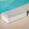 Banquette 2 Places Palma - Blanc -Default Template 7 pouf de jardin 2 places palma blanc 68547