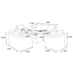 Salon De Jardin Calvi Blanc/Gris Clair - 7 Places -Default Template 7 salon de jardin calvi blanc gris clair 7 places 44052 1667832280