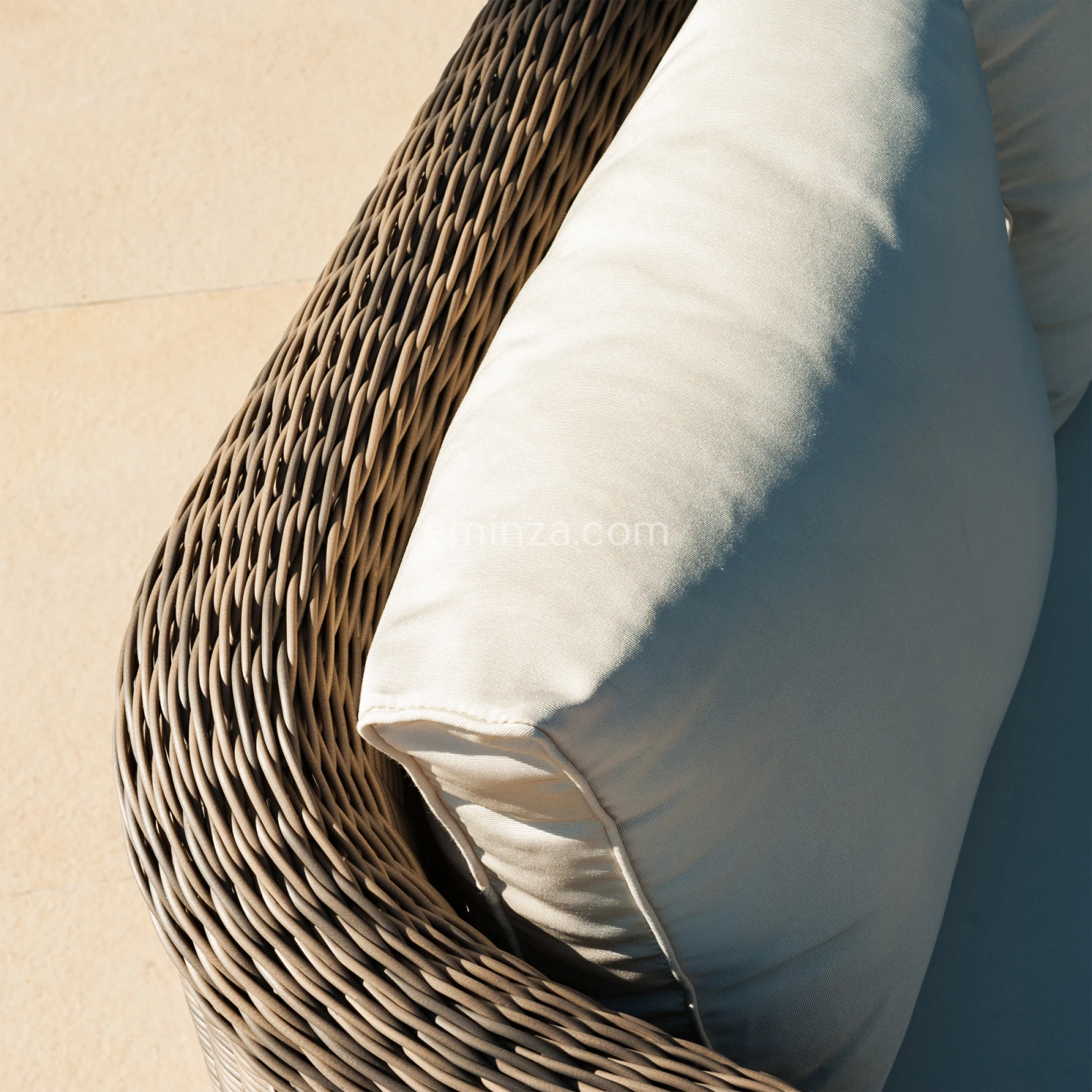 Salon De Jardin Calvi Sepia/Ecru - 7 Places 7 Salon De Jardin Calvi Sepia/Ecru - 7 Places – Image 5