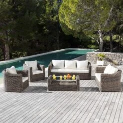 Salon De Jardin Calvi Sepia/Ecru - 7 Places 13 Salon De Jardin Calvi Sepia/Ecru - 7 Places -Default Template 7 salon de jardin calvi sepia ecru 7 places 29626 5 1583758312