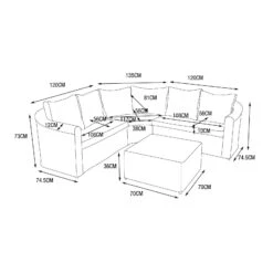 Salon De Jardin D'angle Calvi Gris - 5 Places -Default Template 7 salon de jardin d angle calvi gris 5 places 68623 1667832702