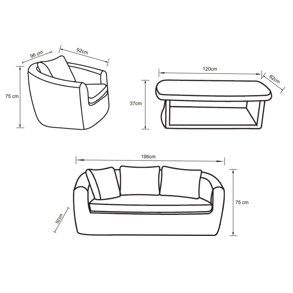 Salon De Jardin Merida Gris - 5 Places 10 Salon De Jardin Merida Gris - 5 Places â Image 8