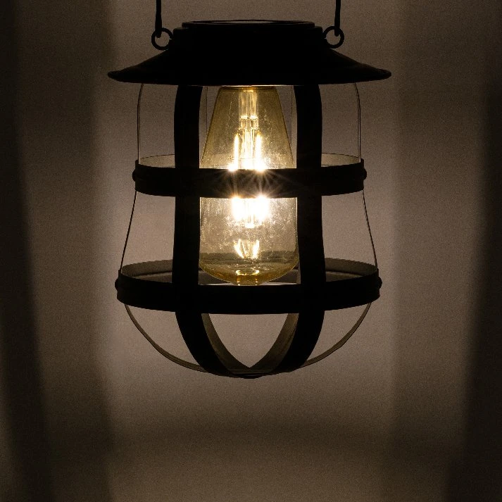 Lanterne Solaire à LED Indus - Noir 5 Lanterne Solaire à LED Indus - Noir – Image 3