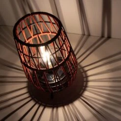 Lampe à Poser Fix - Rouge -Default Template 7 solar lanterne corde terre cuite 113174 1642600998