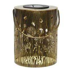 Lanterne Solaire à LED Natura - Or