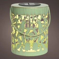 Lanterne Solaire à LED Natura - Vert -Default Template 7 solar lanterne metal fixe dia14 00 h18 00cm 1l vert antique 124665 1671182747