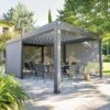 Store Pour Pergola Evora GM (6 X 3,6 M) - Gris Ardoise 2 Store Pour Pergola Evora GM (6 X 3,6 M) - Gris Ardoise -Default Template 7 store 3m pergola evora gm 113009 1644223079