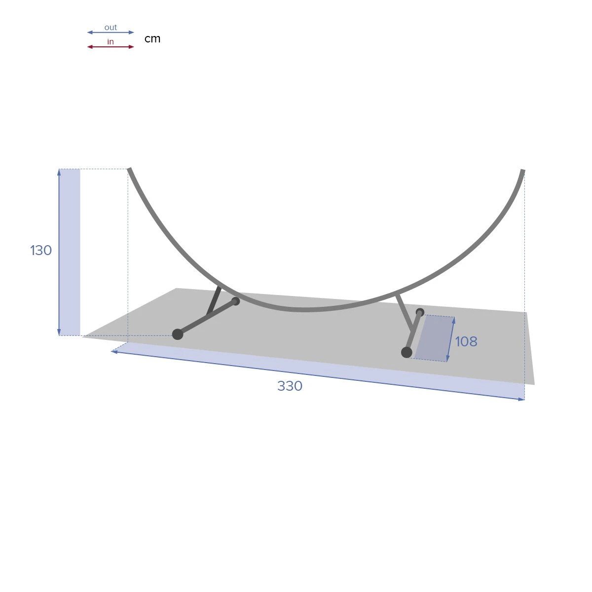 Support Hamac - Noir 7 Support Hamac - Noir – Image 5